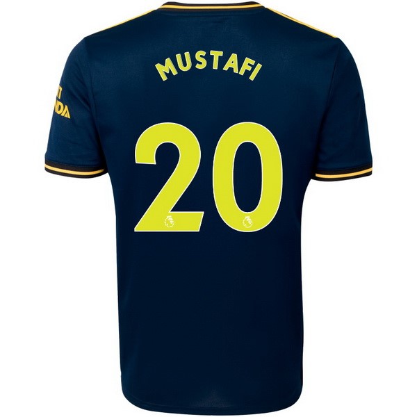 Camiseta Arsenal NO.20 Mustafi Tercera equipo 2019-20 Azul